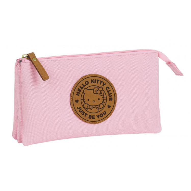 Estuche Triple Hello Kitty