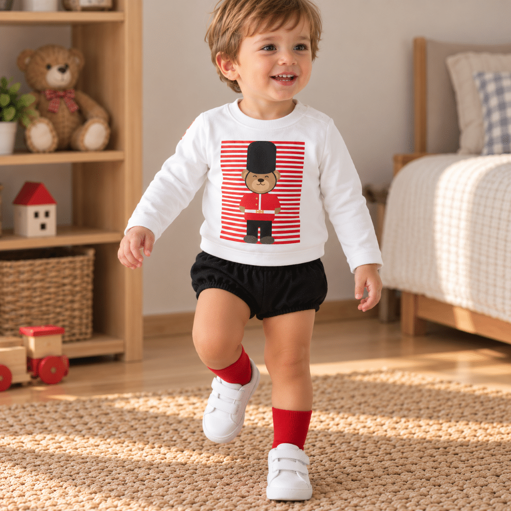 Conjunto Osito Ingles Niño