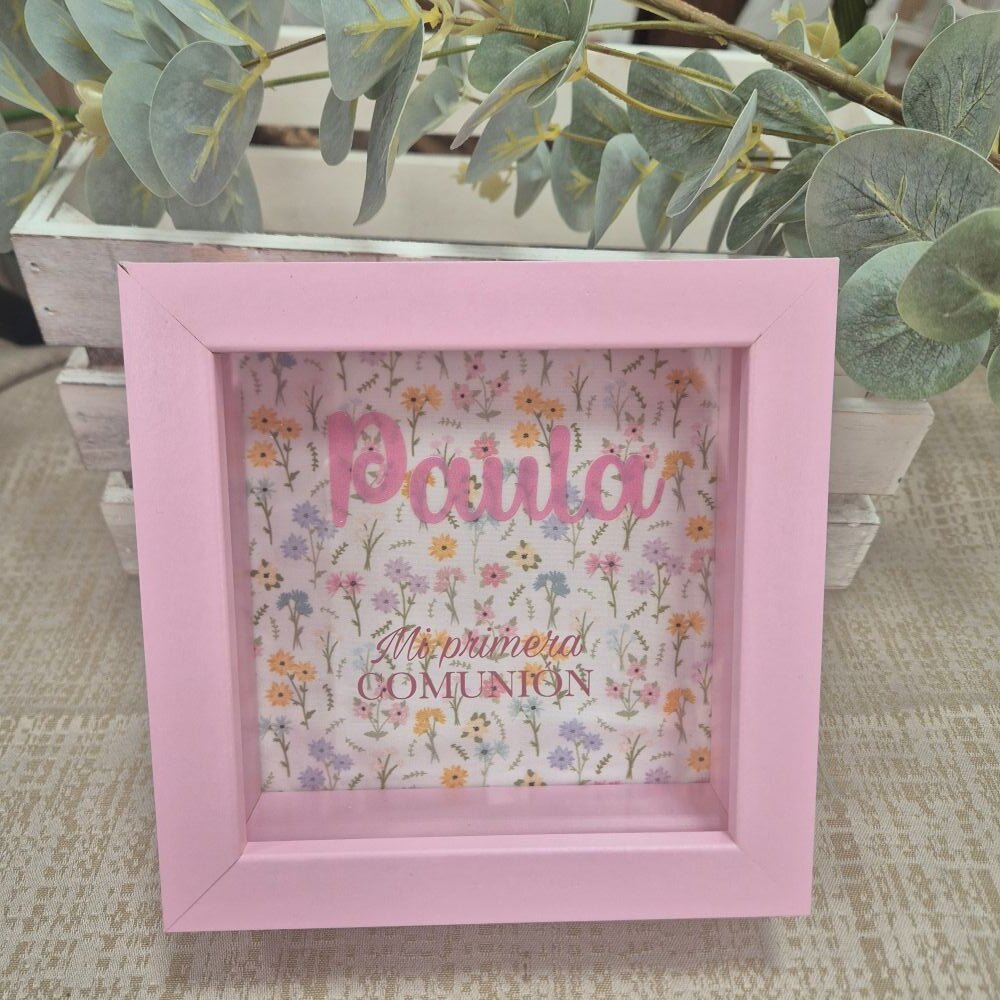 Hucha Personalizada Comunión Niña