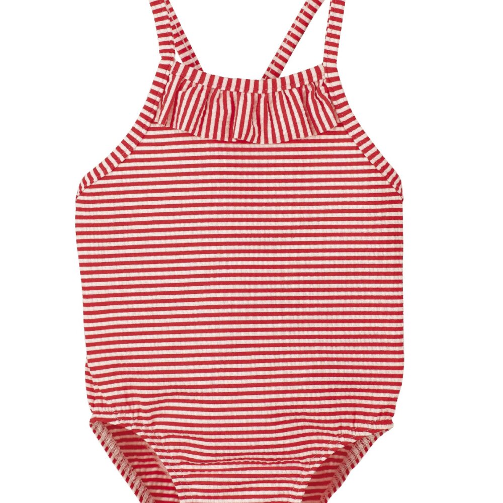 Bañador Marinero Rojo Bebe Niña