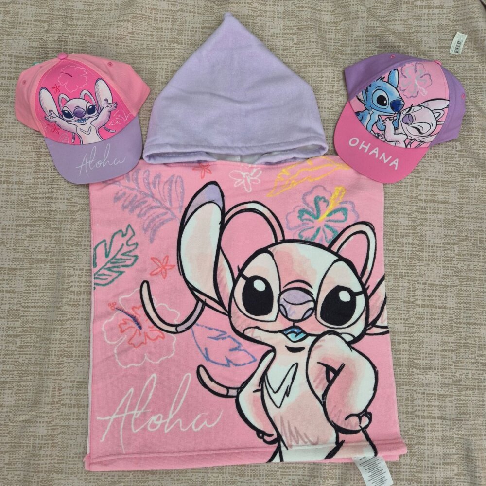 Poncho Stitch y Angel Microfibra