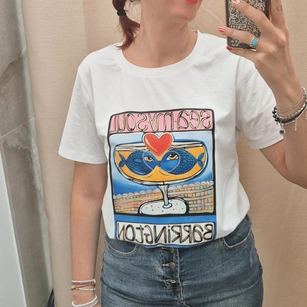 Camiseta Peces