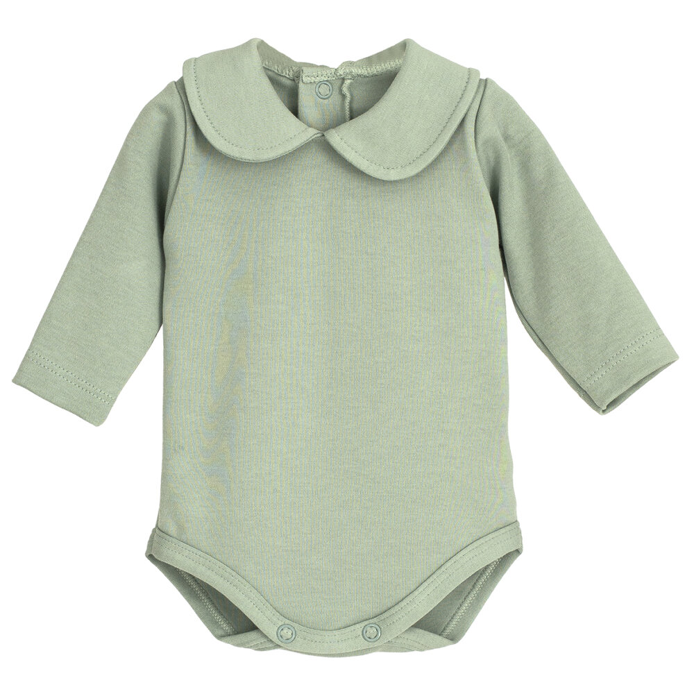 Body Cuello Bebe Elas Verde Calamaro