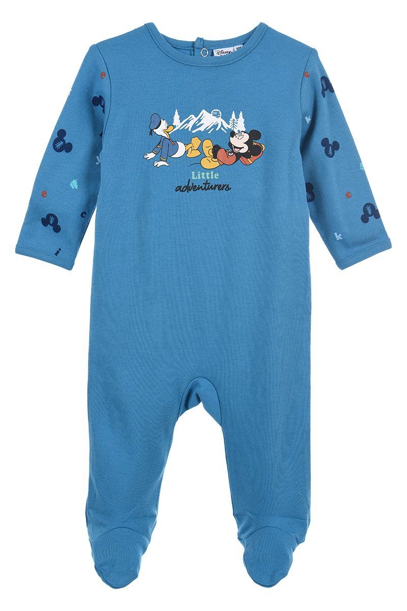 pijama mickey algodon bio azul