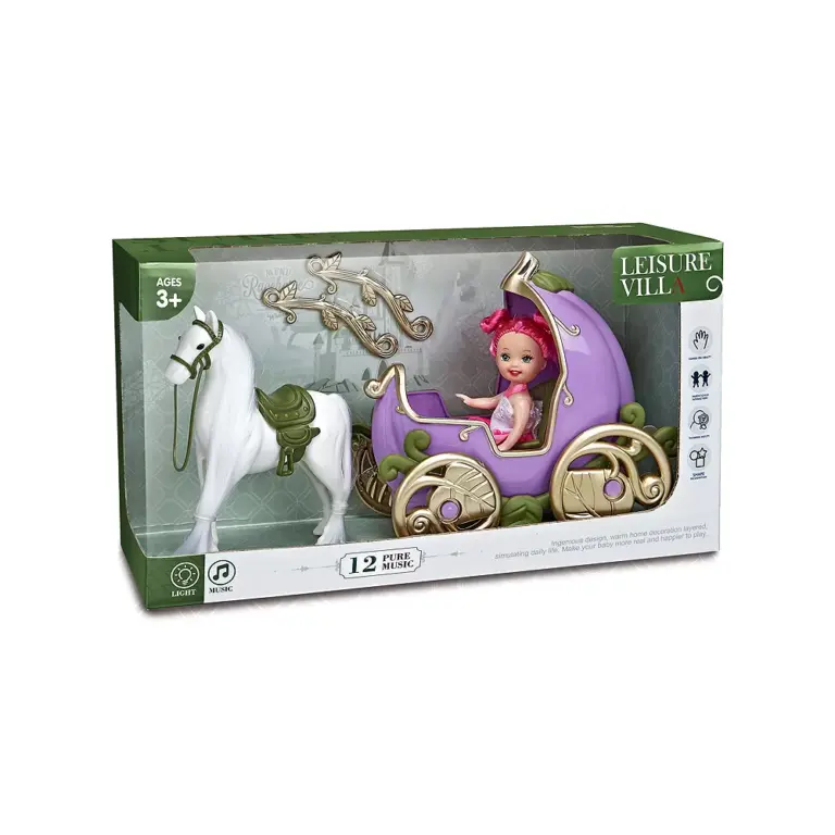 Muñeca Princesa con Carruaje