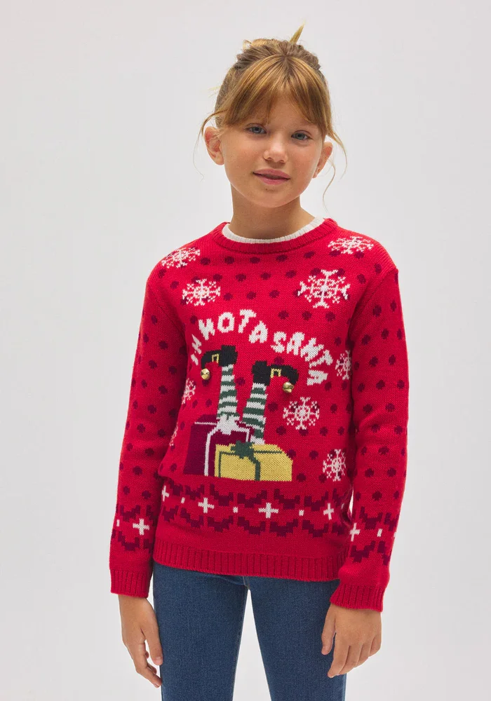 Jersey Navidad infantil unisex estampado I'm not a Santa