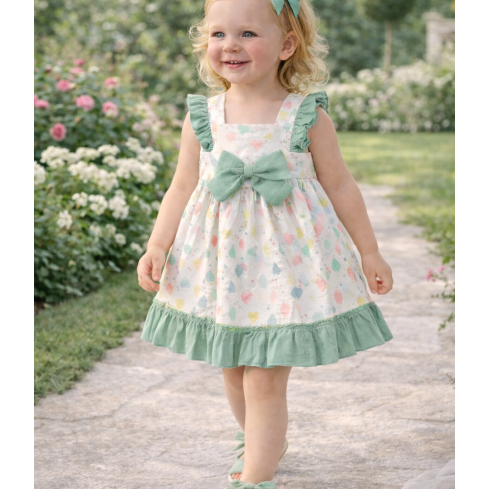 Vestido Niña Alma Corazones