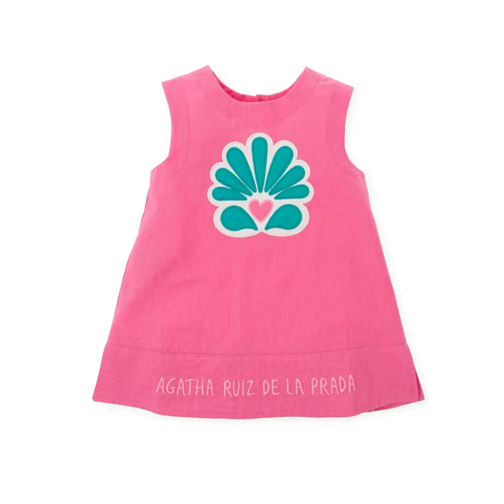 Vestido Algodón Fucsia India - Agatha Ruiz de la Prada