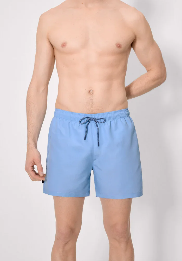 Bañador Azul Secado Rapido Hombre