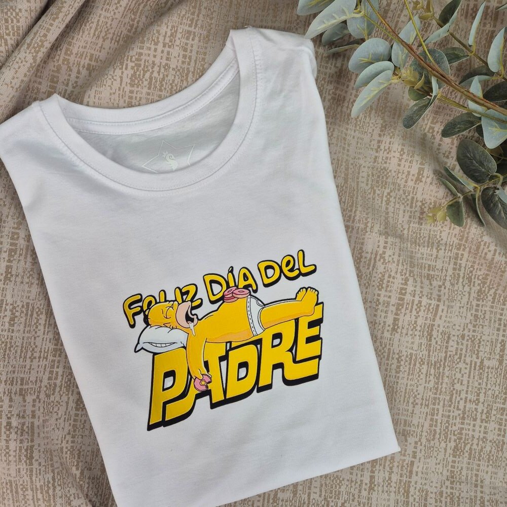 Camiseta Divertida Día del Padre Homer Simpson