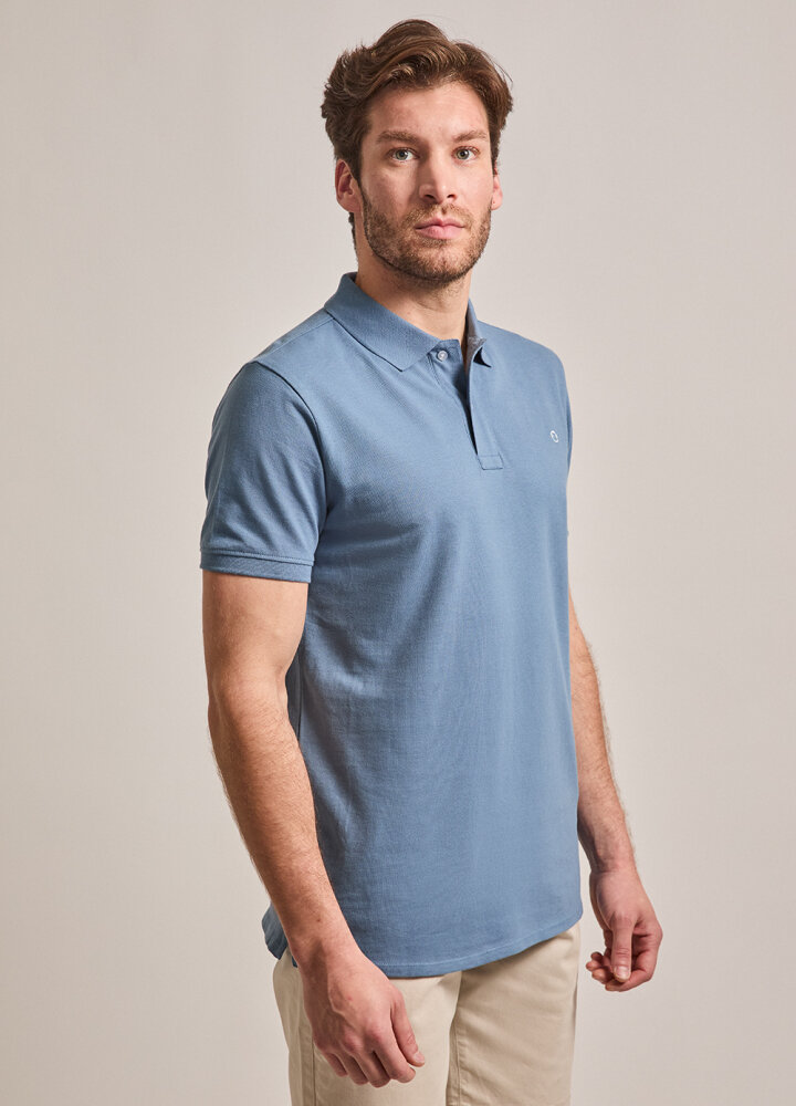 Polo Hombre Azul Insignia - Street Monkey