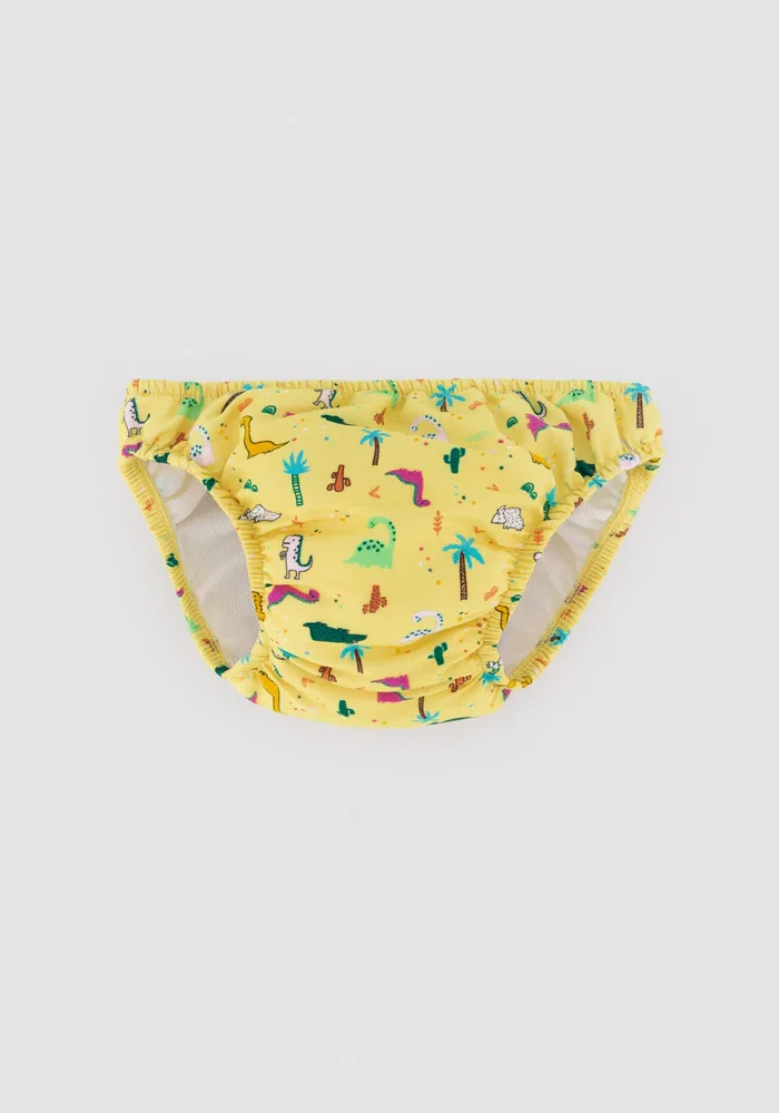 Bañador Culetín Anti fugas Bebé Dinosaurios - Ysabel Mora
