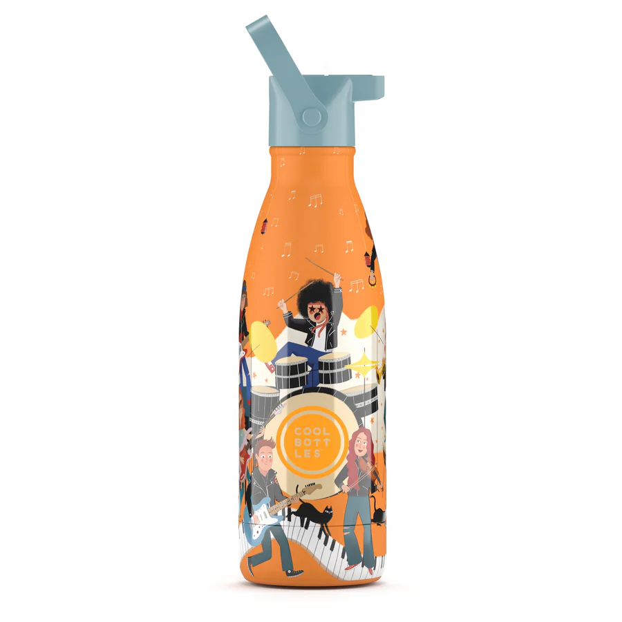Botella Acero Inoxidable Music Beat 350ml - Cool Bottles