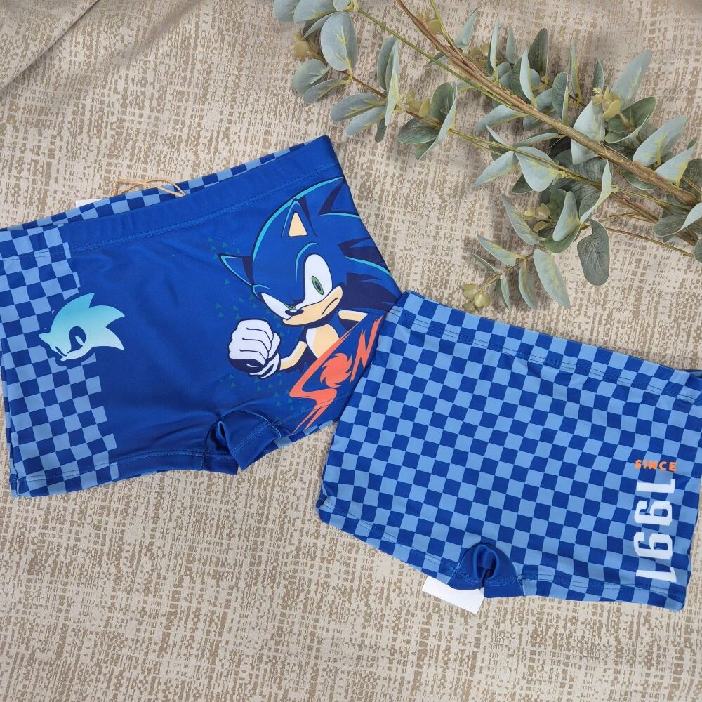Bañador Niño Sonic Azul