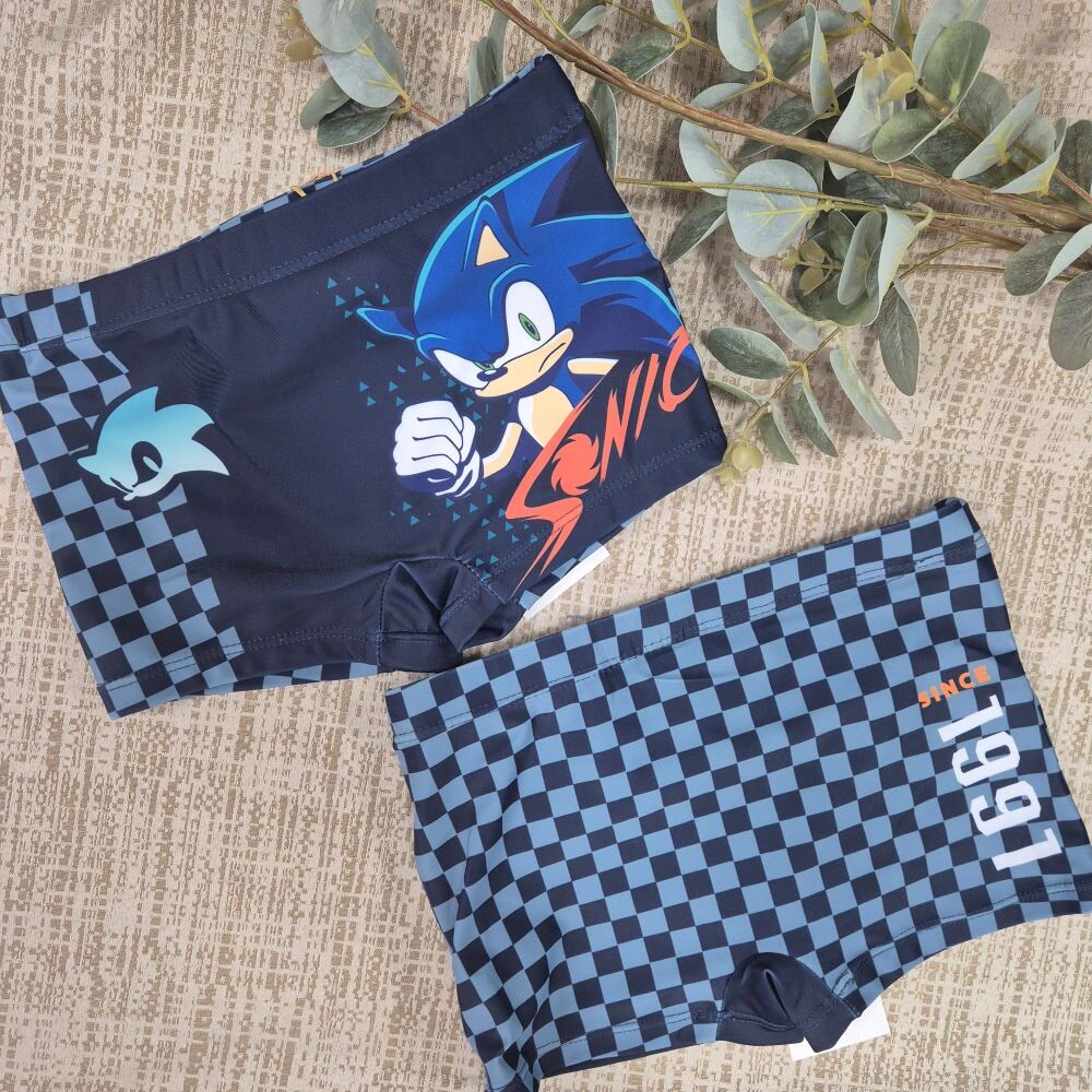 Bañador Niño Sonic Marino