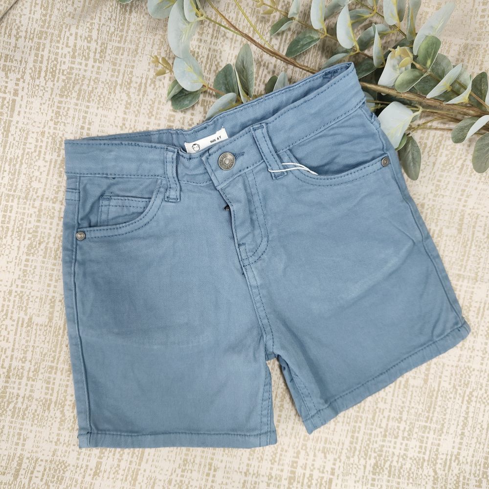 Bermuda Niño Básica Azul - Street Monkey