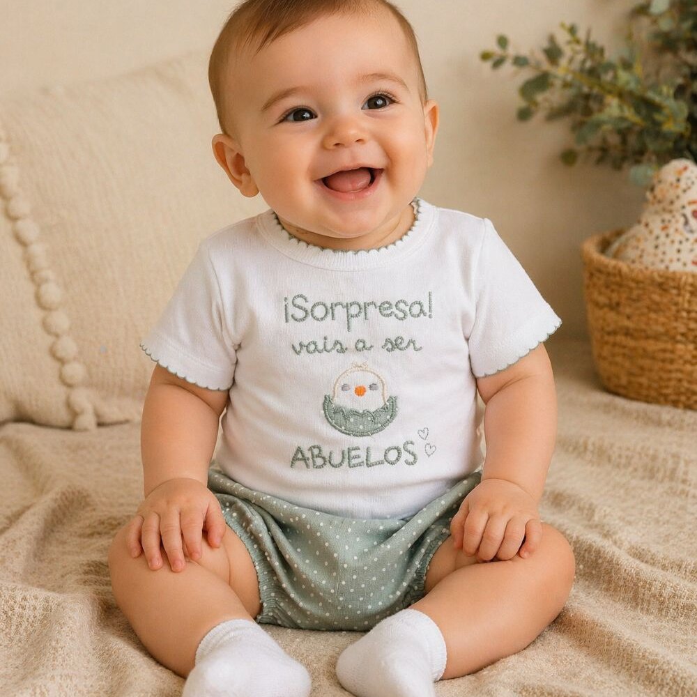 Conjunto Primera Puesta Vais a Ser Abuelos