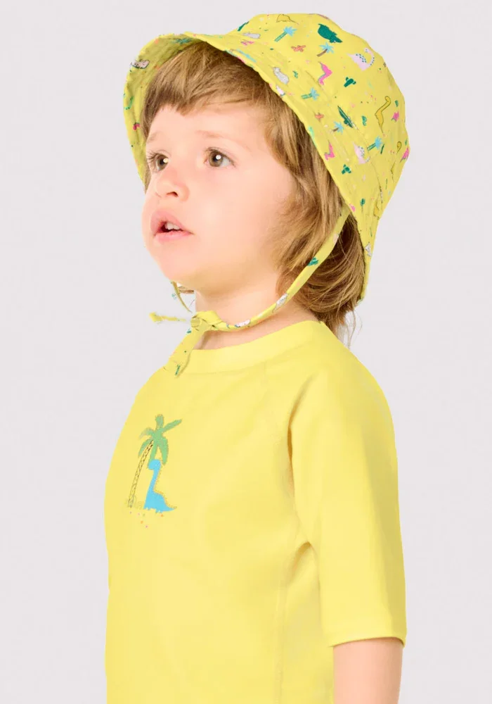 Gorro de playa Bebé Dinosaurios - Ysabel Mora