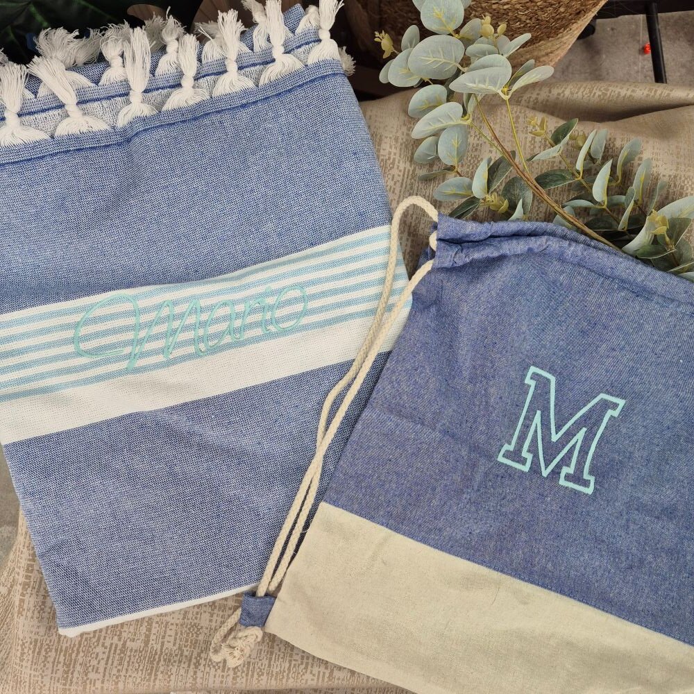 Pack Personalizado Comunión - Toalla + Mochila