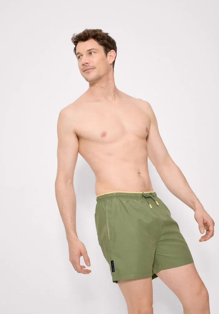 Bañador Verde Secado Rápido Hombre - Ysabel Mora