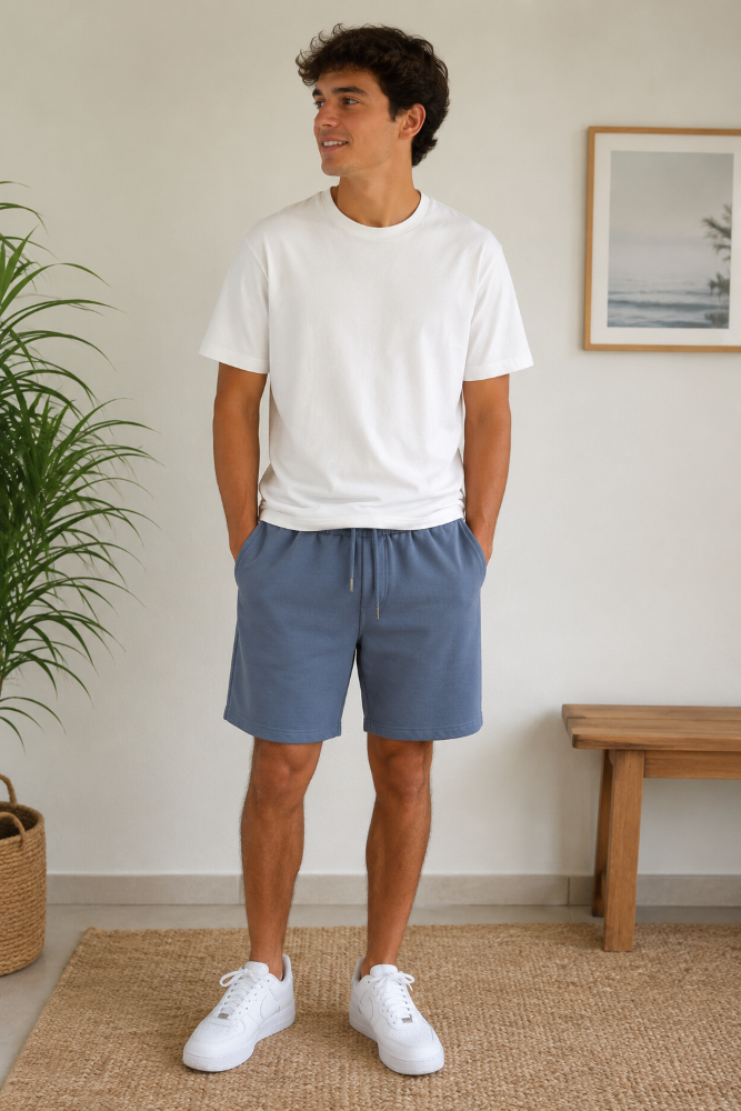 Bermuda Hombre Sport Azul - Street Monkey