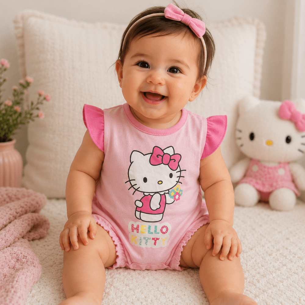 Pelele Hello Kitty Bebé Niña