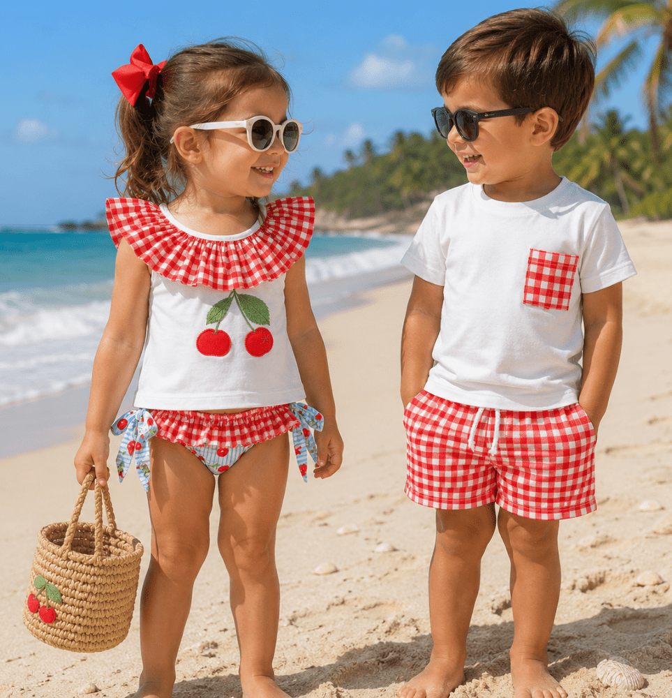 Conjunto Baño Cerezas Bebe
