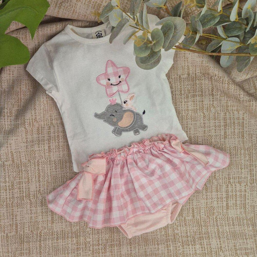 Conjunto bebé Niña Elefante