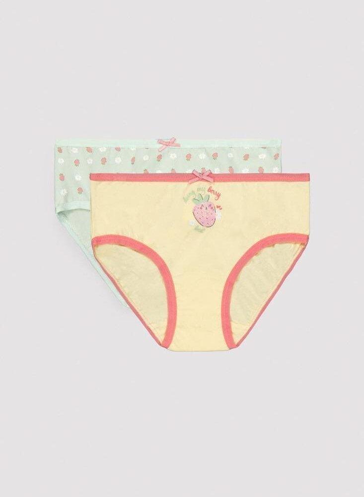 Pack 2 Bragas Infantil Margaritas y Fresas YM
