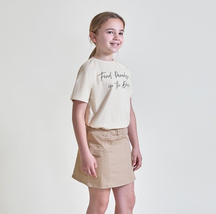 Falda Niña Cargo - Street Monkey