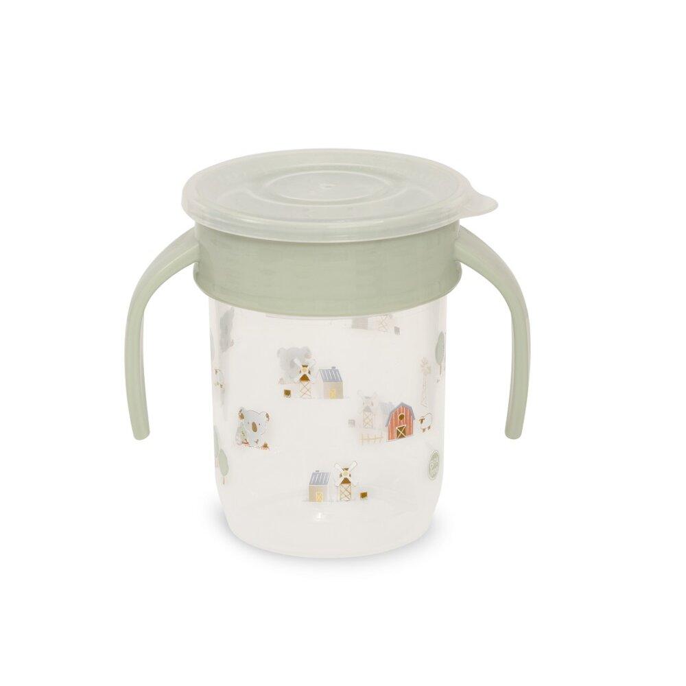 Vaso Antigoteo Aprendizaje Modelo GRANJA Verde