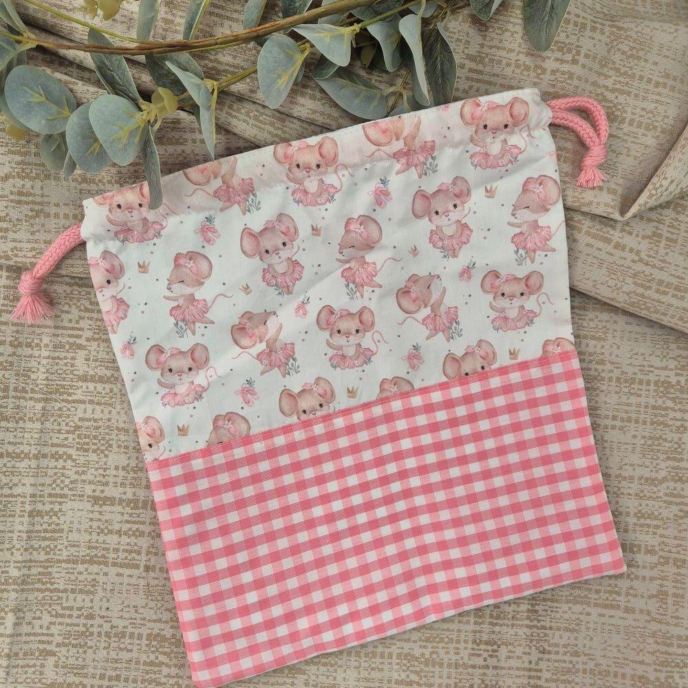 Bolsa Almuerzo Personalizada Ratoncillos