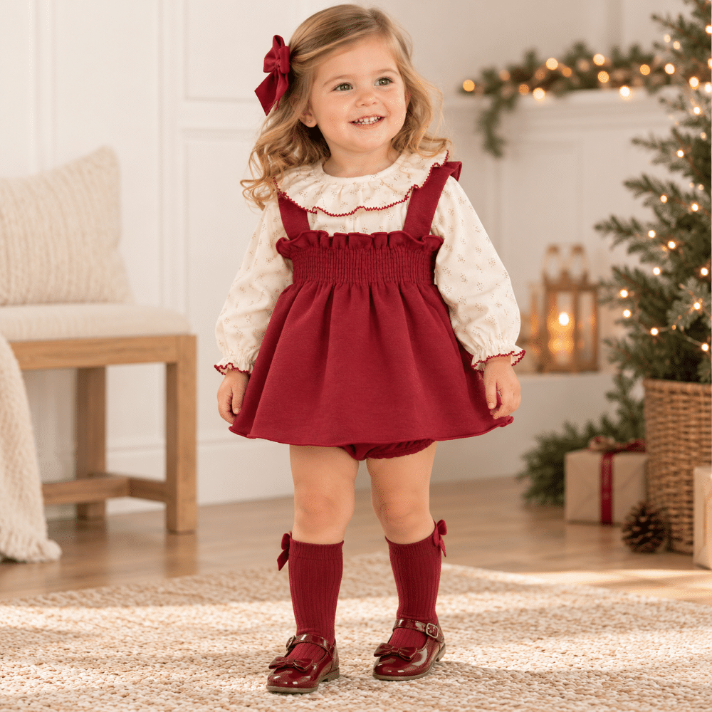 Jesusito niña Cangas Calamaro de tres piezas para Navidad