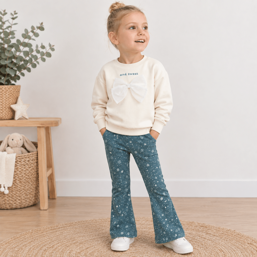 Conjunto Sudadera y Leggings Estrellas Niña Street Monkey