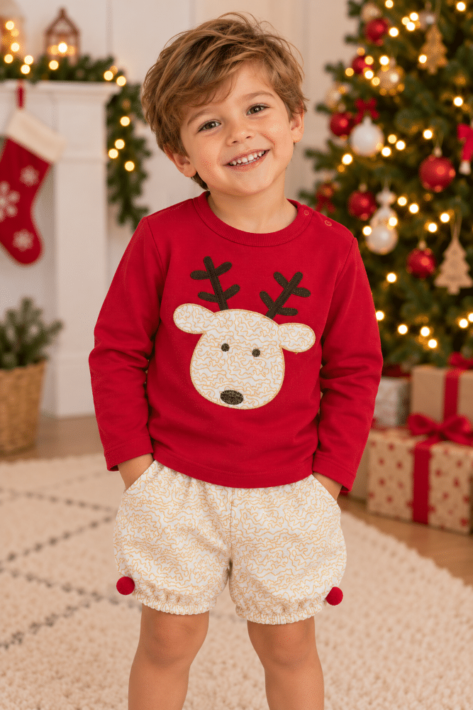 Conjunto Navideño Reno Niño