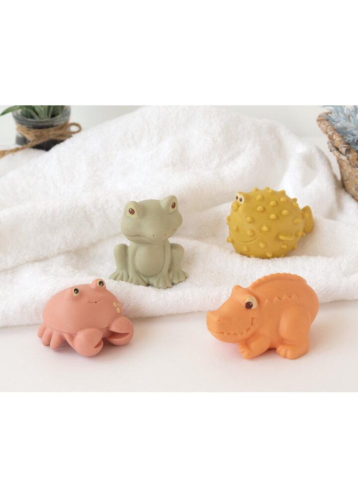 Set de 5 Juguetes Animales Antimoho para el Baño
